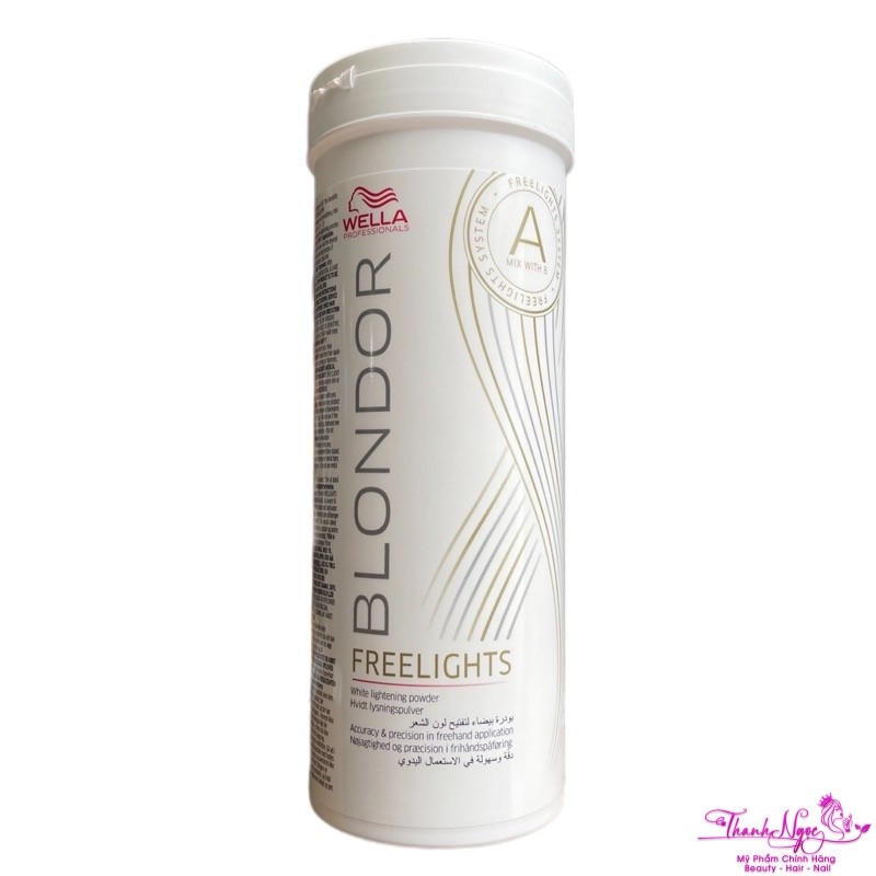Bột tẩy tóc Wella Blondor Freelights White Lightening Powder 400g . TN