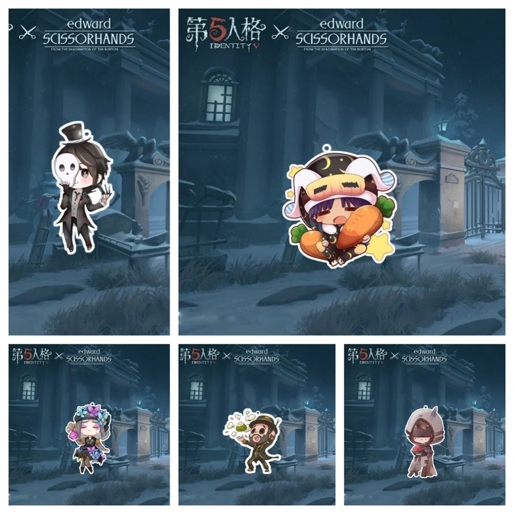 Standee Identity V Mô hình Acrylic nhân vật game Identity V x Edward Scissorhands trang trí bàn học 