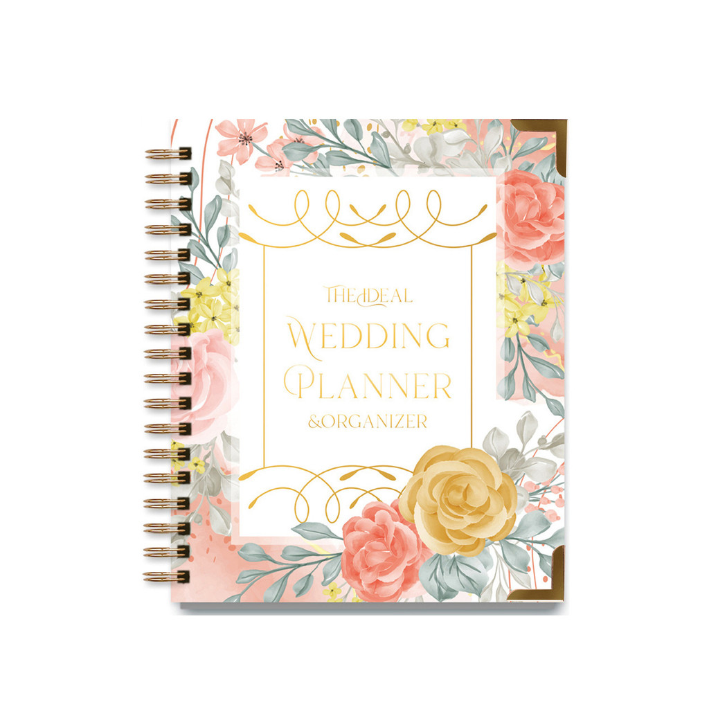 [Hàng có sẵn] 2025 Wedding Planner wedd Wedding Custom Sổ tay a4 Wedding Schedule Planner WJG