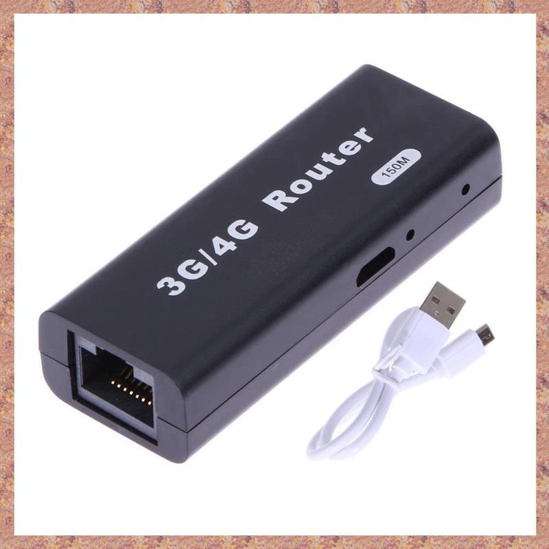 Bộ định tuyến không dây USB 3G / 4G WiFi Wlan Hotspot WiFi Hotspot 150Mbps Bộ định tuyến không dây U