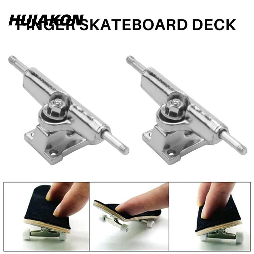 HUJAKON 2 Cái Giá đỡ sàn chịu lực, Bu lông xe tải Đồ chơi sở thích Bộ sưu tập Fingerboard Truck, Bền