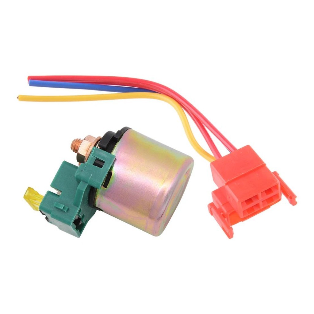 Xe Máy Khởi Động Rơ Le Điện Từ & Cắm Phù Hợp Cho Xe Honda CBR 600 1100XX 1000F CBX GL650 CMX450 CRF1