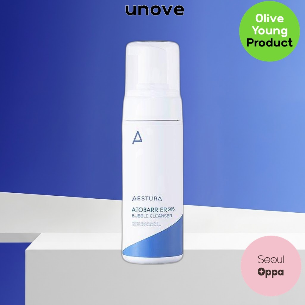 [Aestura] Sữa rửa mặt bong bóng atobarrier 365 150ml / Sữa rửa mặt bong bóng Hàn Quốc / Sữa công thứ