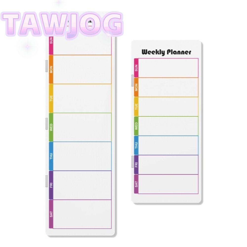 Bảng tin màn hình TAWJOG, Bảng sơn nướng Bề mặt bảng trắng Giá đỡ ghi chú dính, Bảng thông báo Màn h