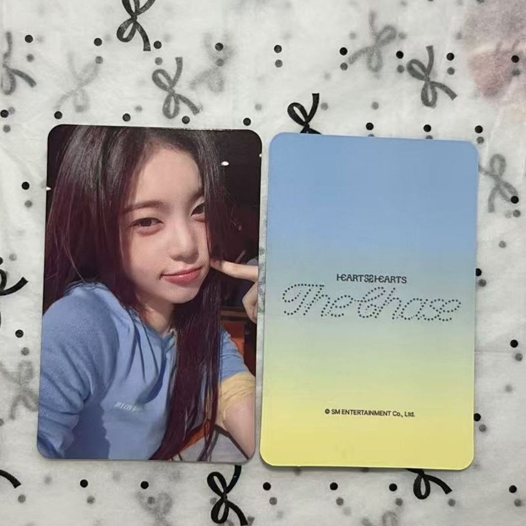 H2h Trịnh Y An hearts2 sm nhóm nữ mới dmm đặc biệt áo xanh nhỏ chà mặt an