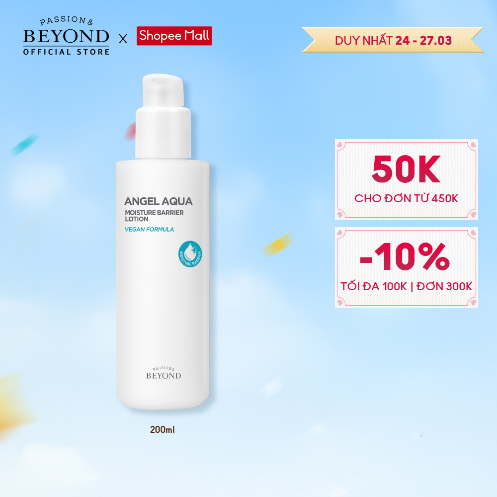 [Beyond Official] Sữa dưỡng cấp ẩm Beyond Angel Aqua Moisture Barrier Lotion 200ml