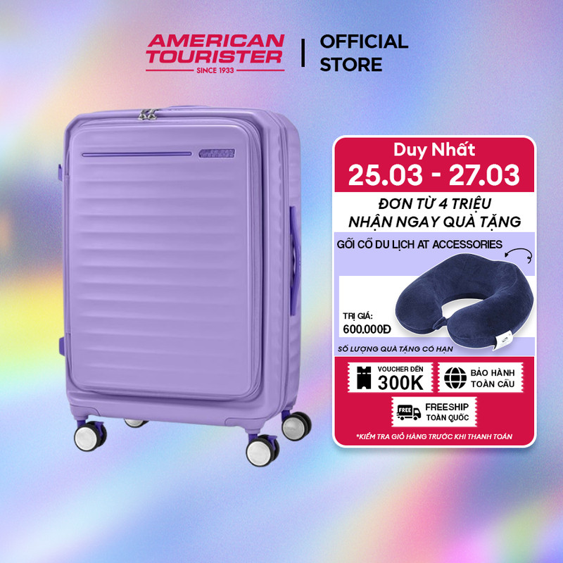 Vali kéo American Tourister Frontec OS V2 Spinner EXP TSA