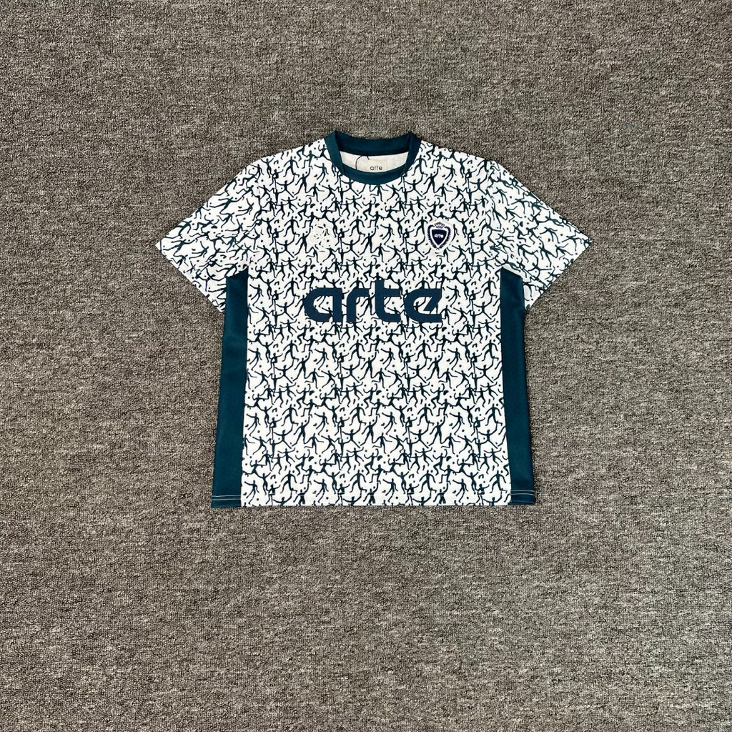 DWD0 ARTE sport jersey Summer high street casual sports jersey with full-print embroidered badges an