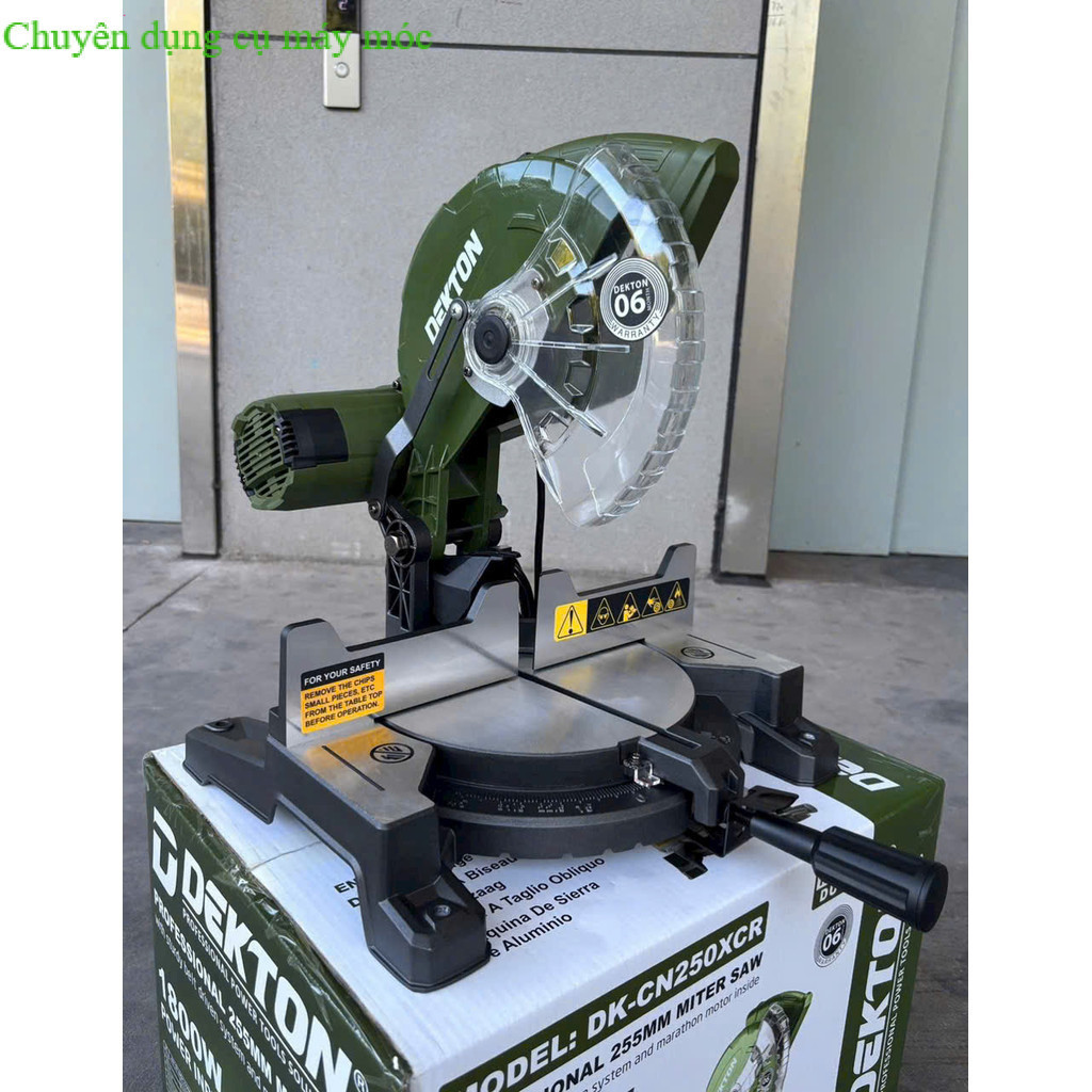 MÁY CẮT NHÔM GỖ SẮT CHẠY DÂY CUROA CHÍNH XÁC CAO 99,9% DK-CN250PLUS DK- CN250XCR  DEKTON SHOP DỤNG C