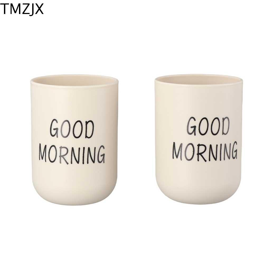 TMZJX Chào Buổi Sáng Cốc Cho Đồ Uống Du Lịch Khỏe Mạnh Bàn Chải Đánh Răng Bảo Quản Tổ Chức Cốc Uống 