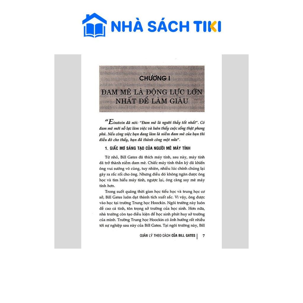 Sách Chiêu Bài Quản Lý Vàng Của Bill Gates