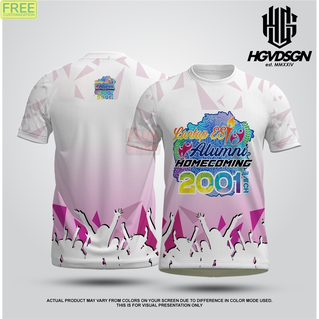 [Hàng có sẵn] Áo thun BATCH Philippines Alumni Homecoming thoáng khí bằng sợi nhỏ, phù hợp nam nữ, g
