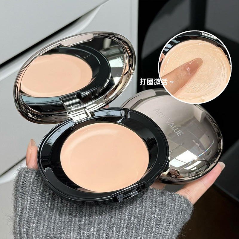 Art Value Floral Velvet Foundation Cover Spots Acne Marks Dark Circles Concealer Clear Makeup Founda