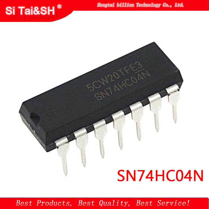 10 CHIẾC SN74HC04N DIP14 SN74HC04 DIP 74HC04N DIP-14 74HC04 IC mới và nguyên bản
