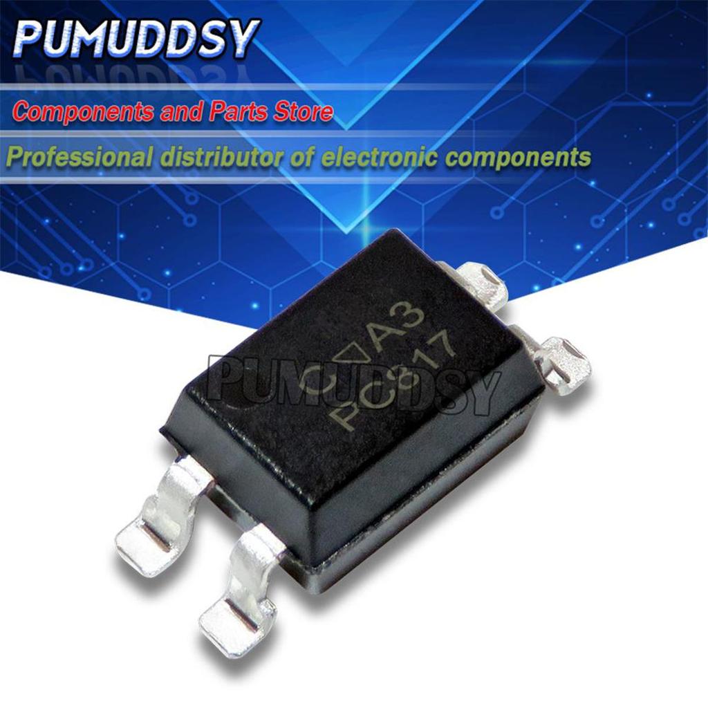 Bộ 50 PC817C SOP4 PC817-C SOP PC817 C SMD mới và IC