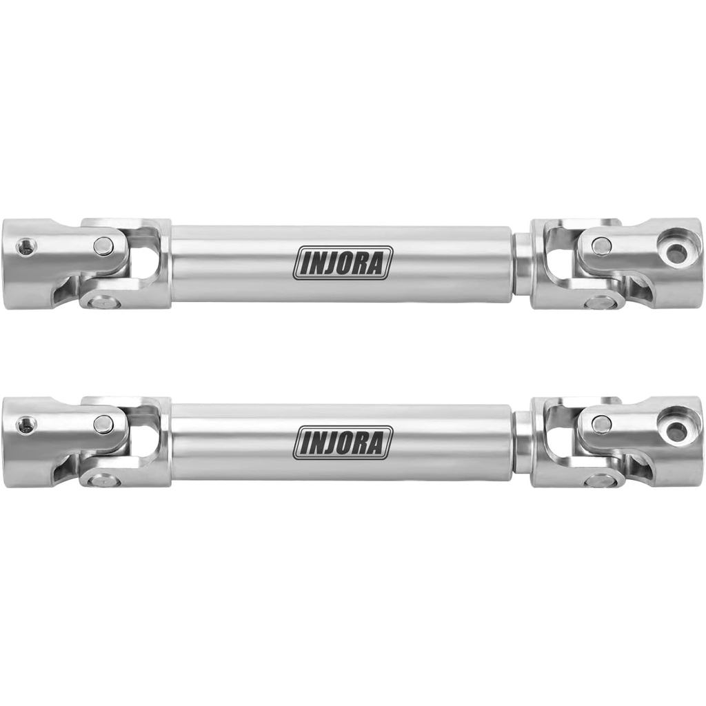 Trục truyền động bằng thép không gỉ INJORA - Trục truyền động lỗ hình chữ D cho FMS FCX18 LC80 Nâng 