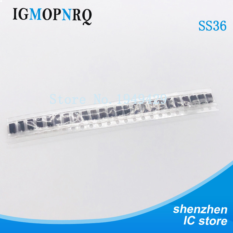 100 Cái / lốc SS36 SMA SMD DO-214AC Schottky Diode smd Diode SR360