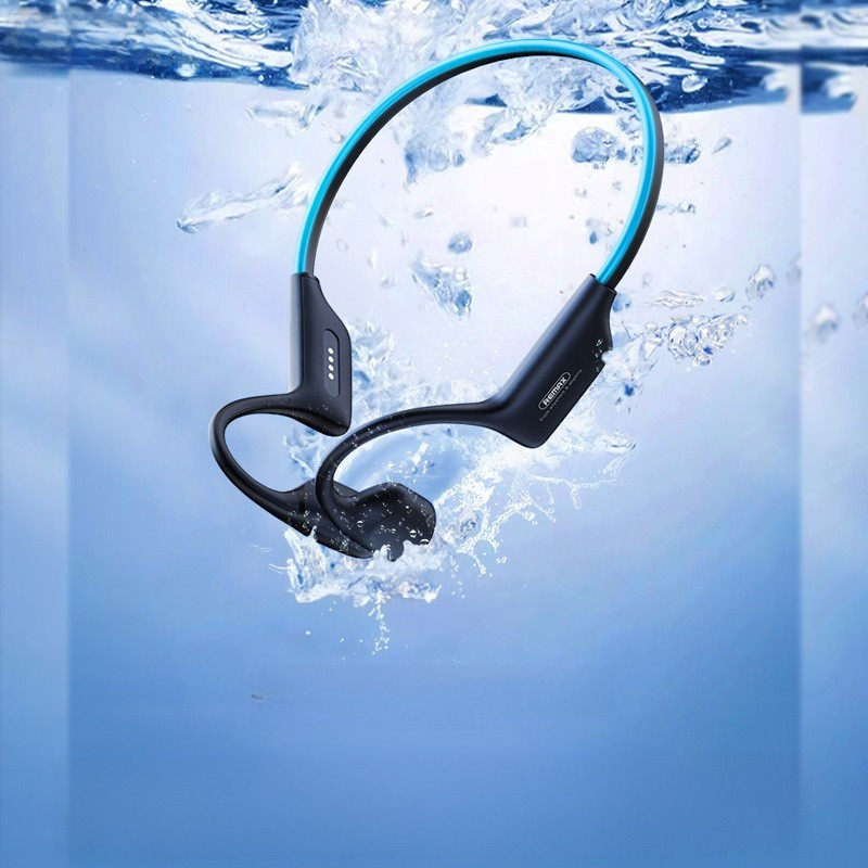 Tai Nghe Bluetooth Treo Cổ Dẫn Truyền Xương Mở Không Nhét Tai Thể Thao Chống Nước IP68 Âm Thanh Nổi 