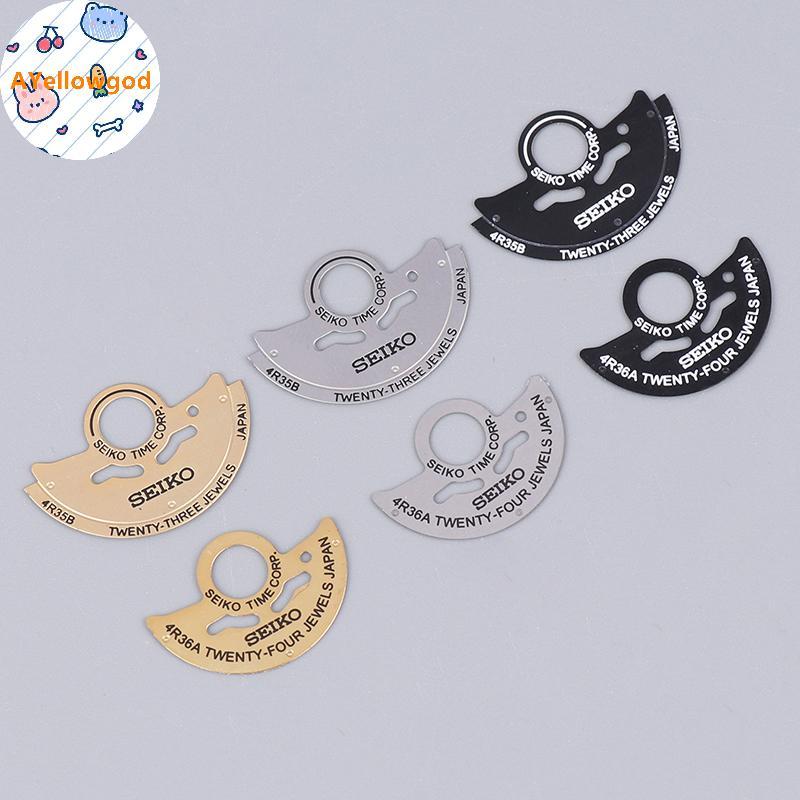AYellowgod NH35 Bộ phận chuyển động đồng hồ NH35 Đến 4R35B Cánh quạt sang 4R36A Chuyển động Miếng dá