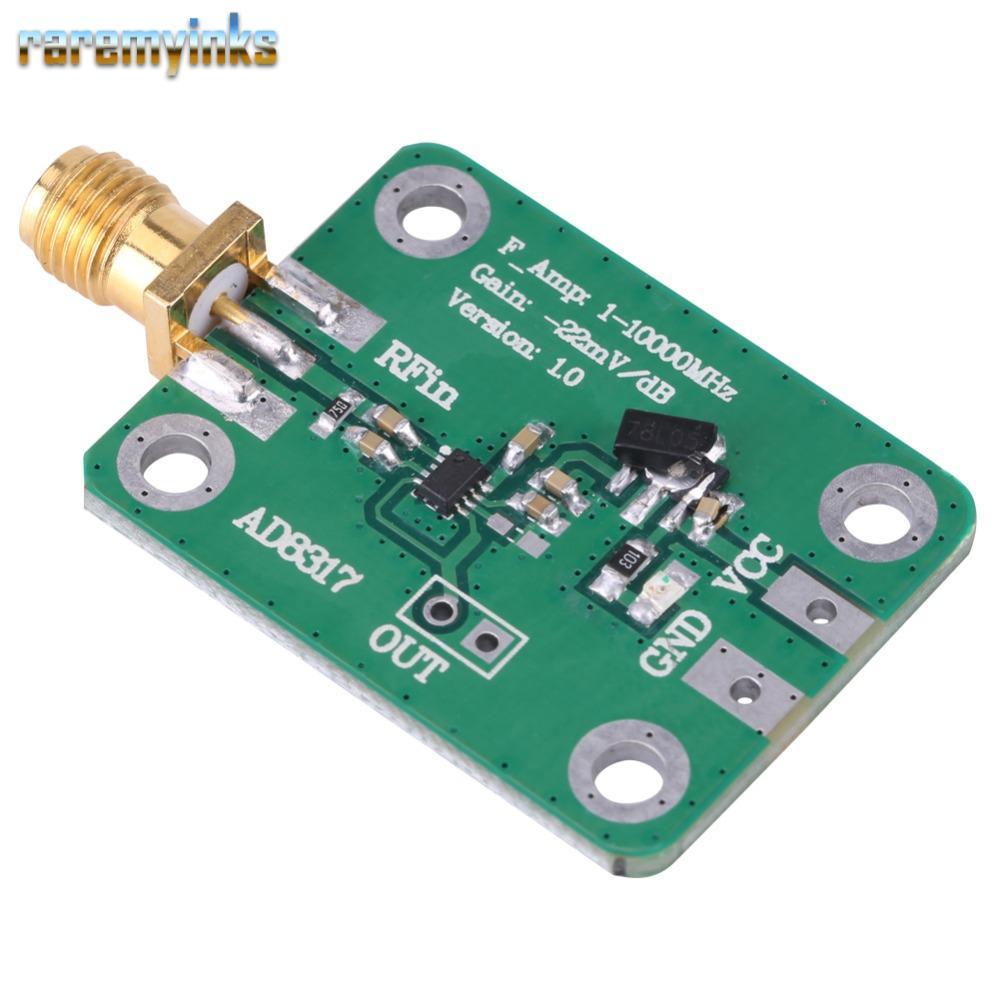 Đồng hồ đo công suất đầu ra nhật ký RAREM, -55dBm đến 0dBm 1M-10000 MHz AD8317 Máy dò logic Phát hiệ