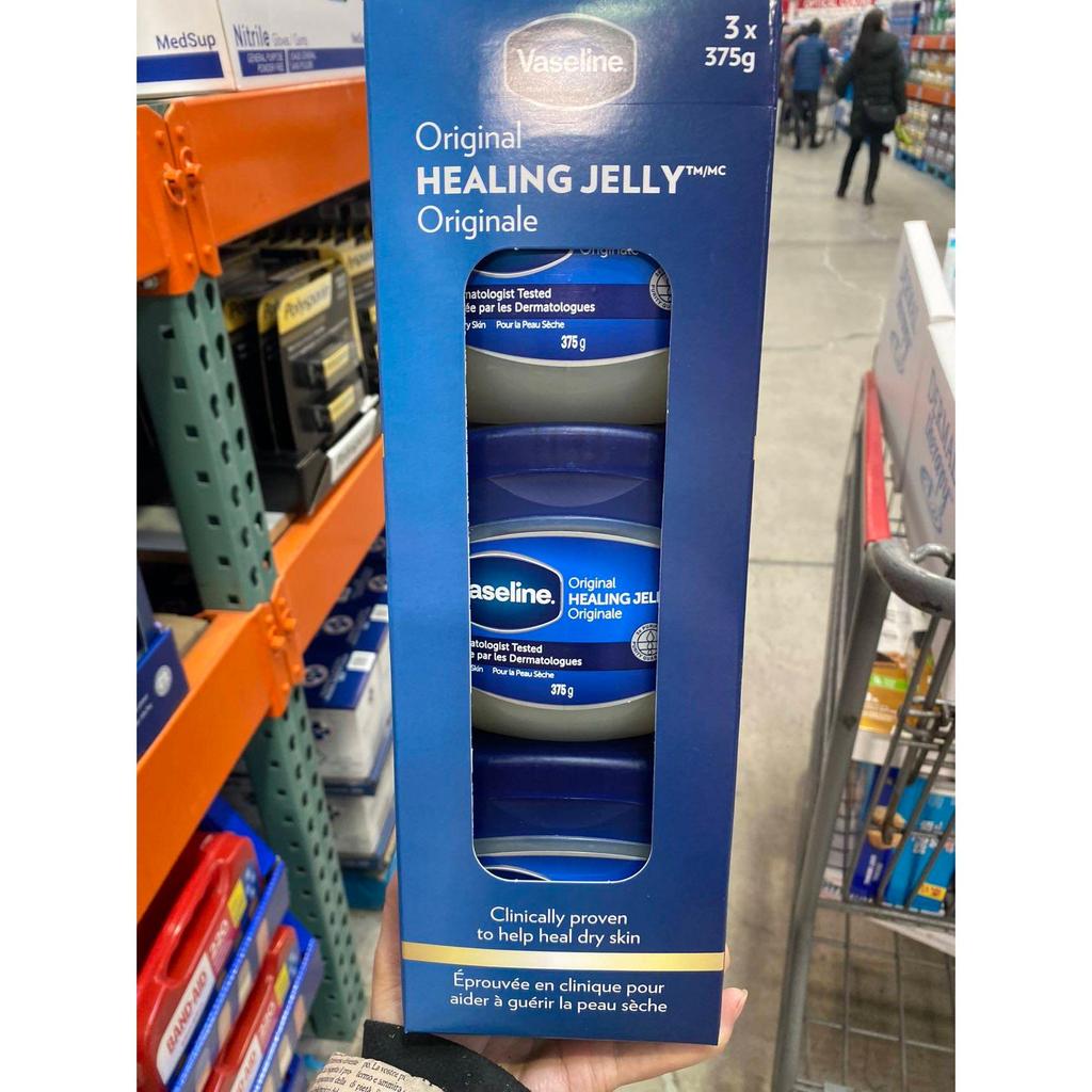 Hàng sẵn có Canada Vaseline Vaseline Kem dưỡng ẩm cho bé Kem dưỡng da hông Kem dưỡng da tay chân 375