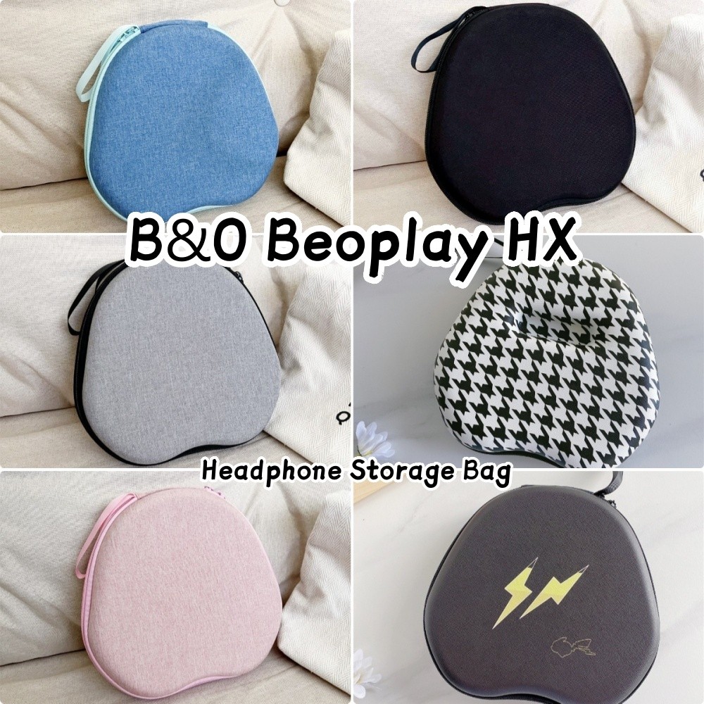 [Còn hàng] Dành cho hộp đựng tai nghe B & O Beoplay HX họa tiết hoạt hình mát mẻ Túi đựng tai nghe E