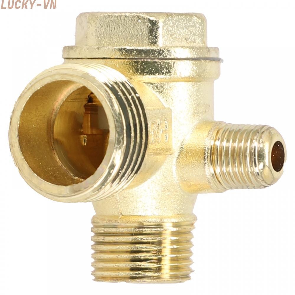 Check Valve Pumps Replacement Zinc alloy 1pc 3-way Air compressor Fittings