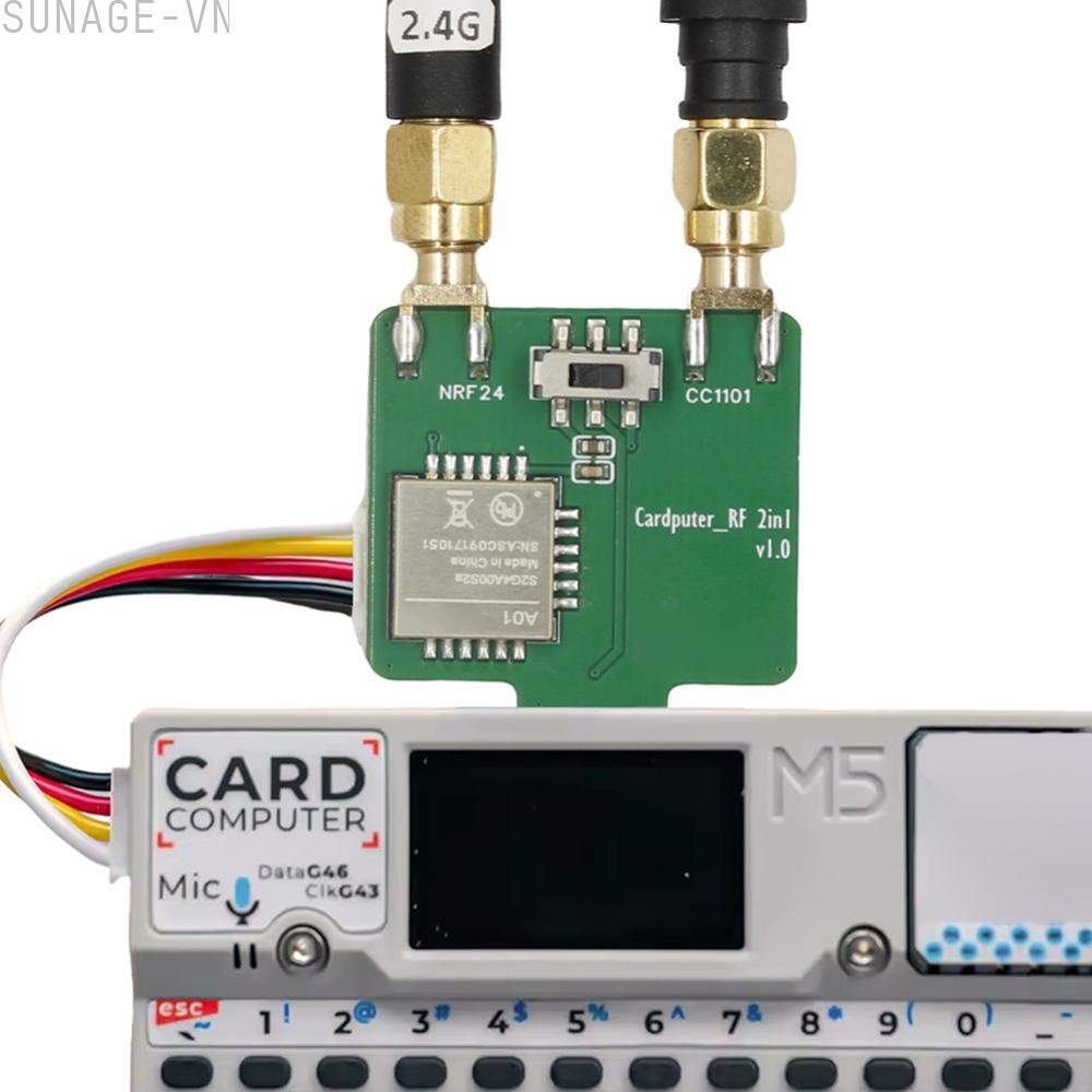 【SUNAGE】CC1101 433MHz Module RF-CONFIG Auto Recognition Interference Resistant Antenna【HOT Fashion】