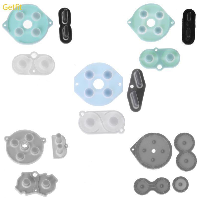GETF Dành Cho Game Boy Classic GB Cho GBA GBC GBP Cho GBA SP Bộ Điều Khiển Nút Silicon Dẫn Điện Miến