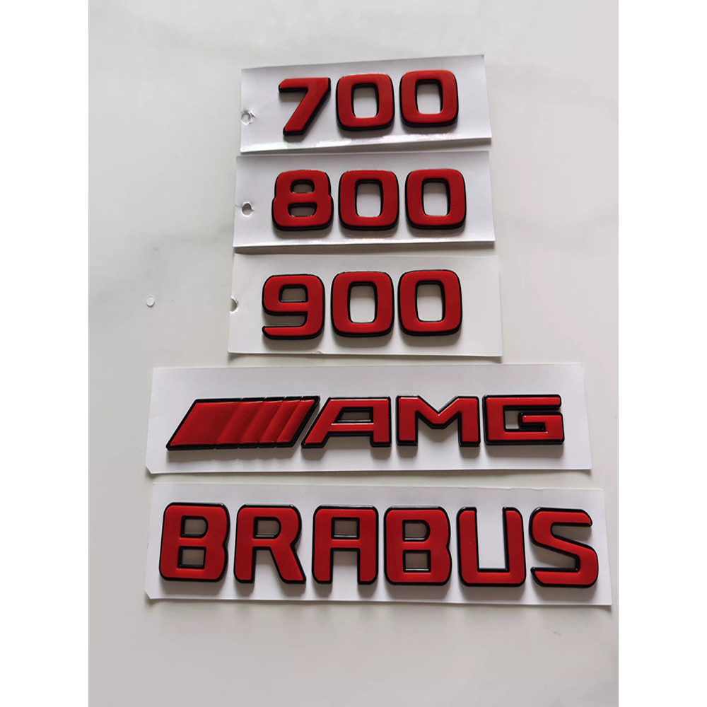 Thích hợp cho Mercedes-Benz Mercedes-Benz G-Class G500 G63 Boss Sửa Đổi 700 800 900 AMG BRABUS Nhãn 