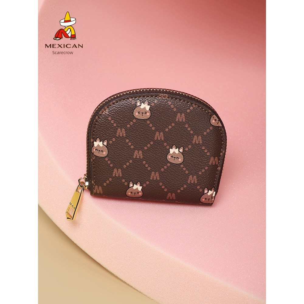 ví nữ mini ví mini nữ Scarecrow Fashion Niche Ví dễ thương dành cho nữ
