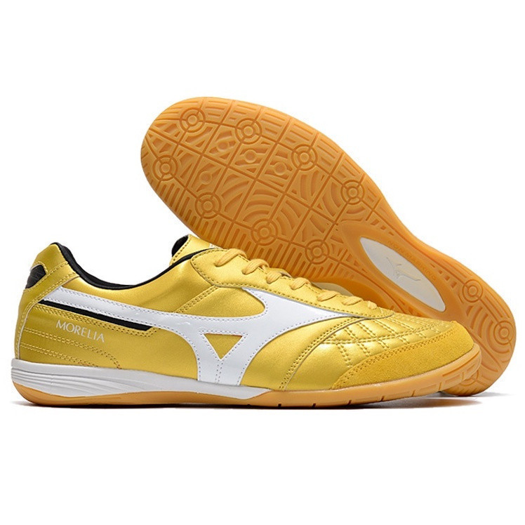 Giày bóng đá trong nhà Mizuno MORELIA Sala, đế da phẳng