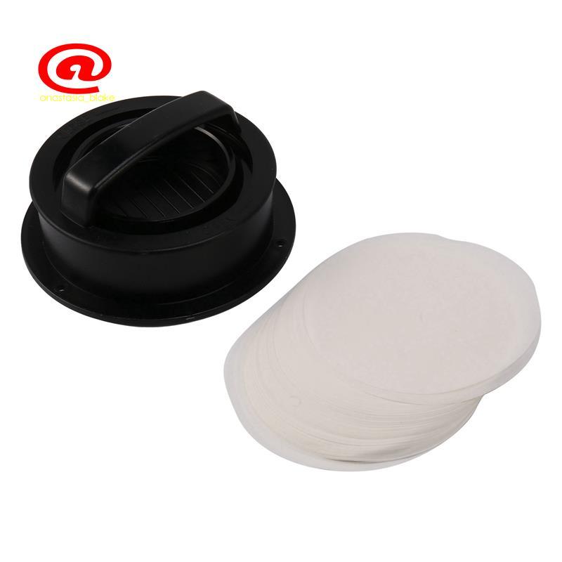 Máy làm bánh mì kẹp thịt nhồi bông Burger Patty với 120 chiếc Giấy Burger Thanh trượt chống dính Bur