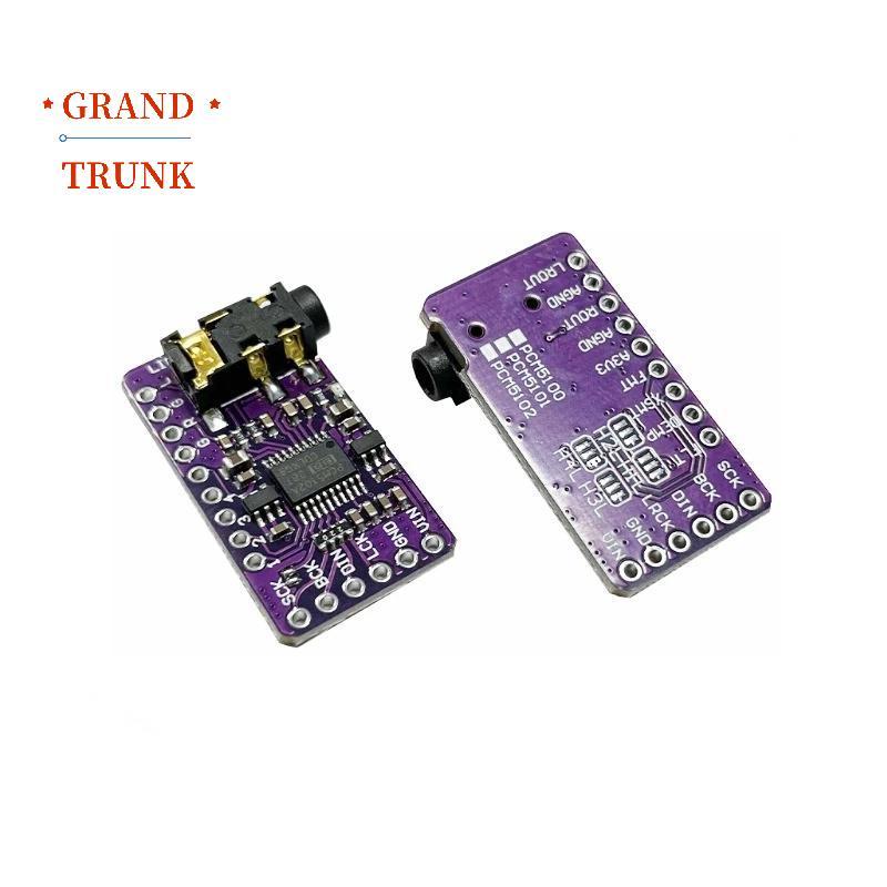 [GRAND-t] PCM5102A Giao diện Bộ giải mã DAC I2S GY-PCM5102 Mô-đun máy nghe nhạc I2S cho bảng định dạ