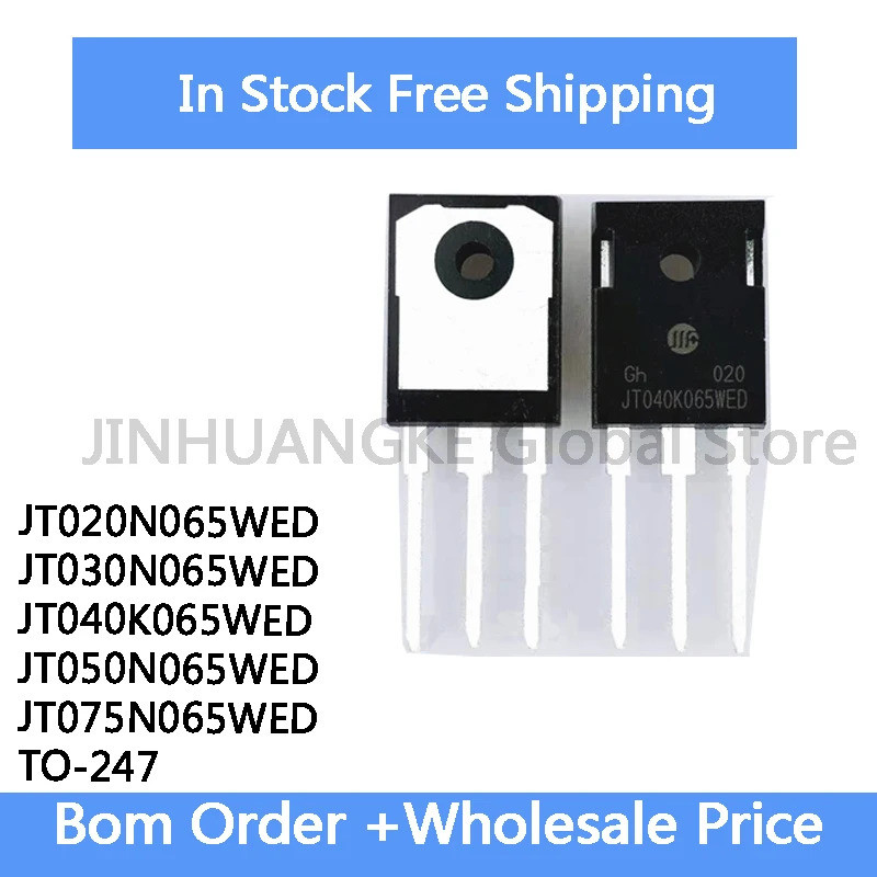 5 CÁI JT020N065WED JT030N065WED JT040K065WED JT050N065WED JT075N065WED TO-247 650V IGBT Hiệu Ứng Trư