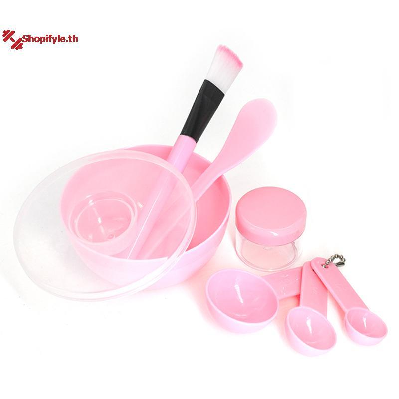 Shopifyle Facial Brush Mask Bowl Spoon Set Mask Brush Bar DIY Beauty Tools Mixing Tools Skin Care Ma