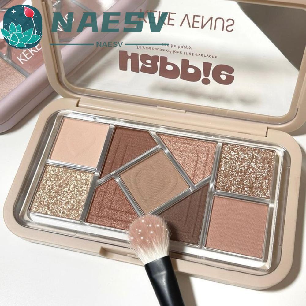 Phấn mắt lấp lánh NAESV, Màu sắc sống động Phấn mắt chống nước lâu trôi, Làm sáng da tự nhiên Hiệu ứ