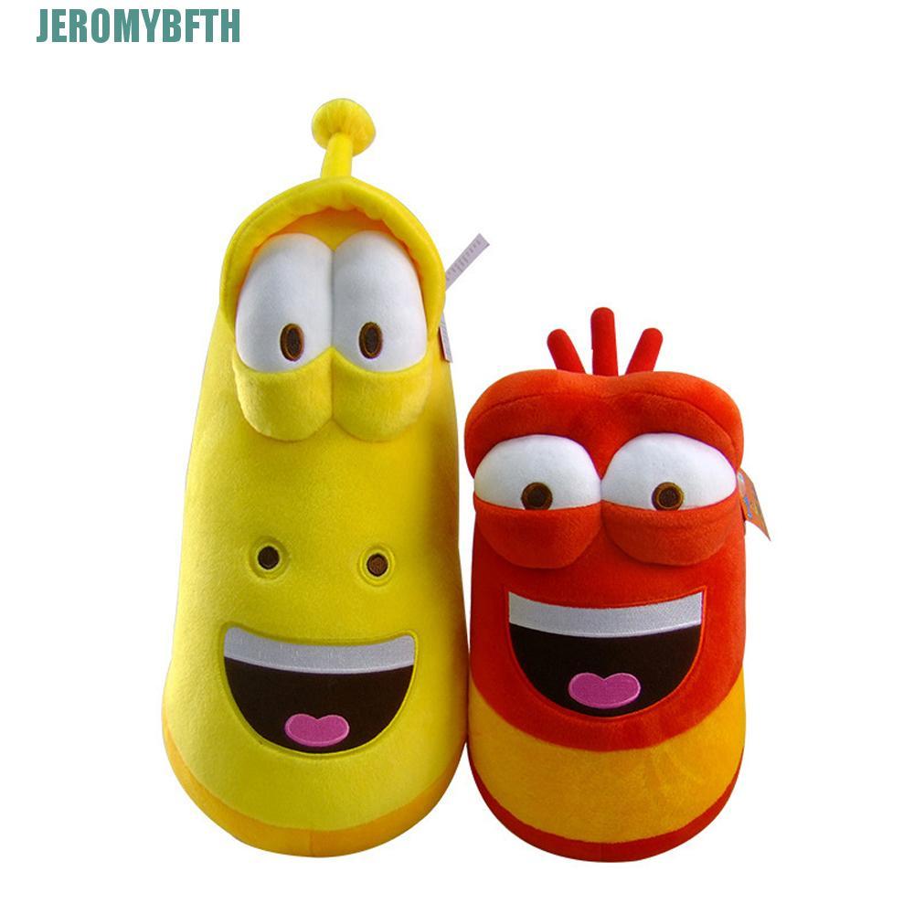 JEROMYBF Larva Sang Trọng Đồ Chơi Đỏ / Vàng Bé Gái Trẻ Em Hoạt Hình Bé Dễ Thương Côn Trùng Sấu