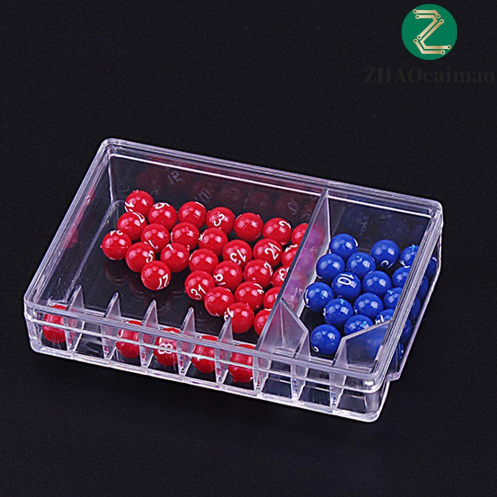 ZHAOcaimao ZHAOCAIMAO Lucky Lottery Toy Party Game Di động Mini Jackpot 5 + 2 6 + 1 Trò chơi Bingo m