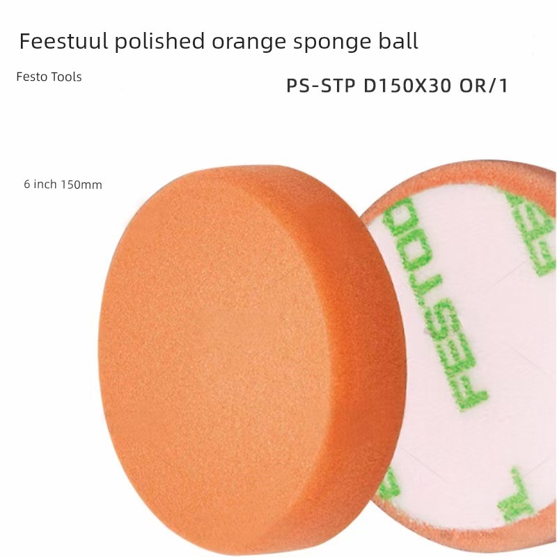 FESTOOL Đức FESTOOL Đánh Bóng Xốp 20cm Len Bóng Sáp Kính Cam Nylon Bánh Xe 150mm