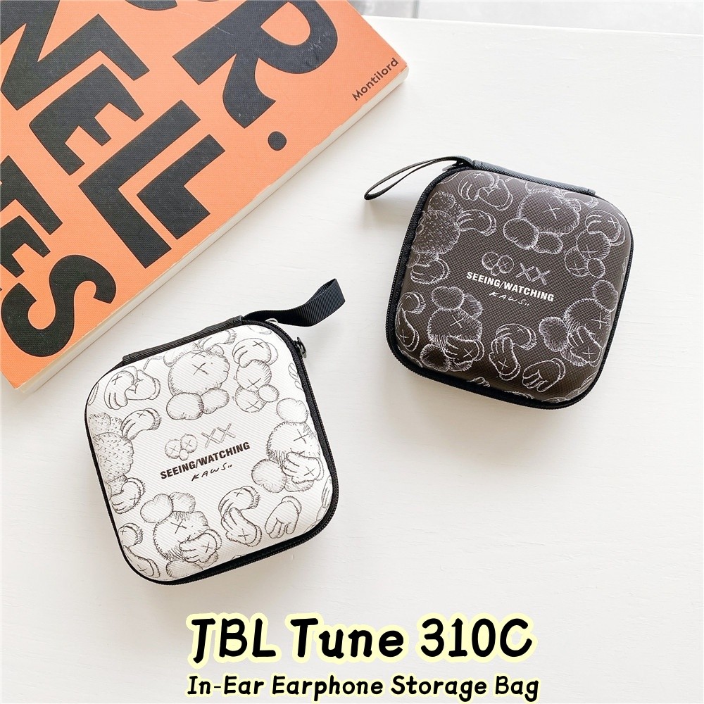 [Giao hàng nhanh] Dành cho tai nghe nhét tai JBL Tune 310C Phim hoạt hình sáng tạo Túi đựng tai nghe
