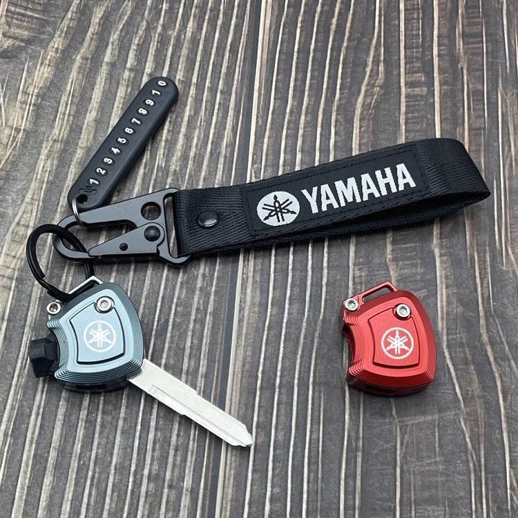 Thích hợp cho Yamaha Fuying 125 Saiying GT Patrol Eagle 125 Sửa Đổi Vỏ Bảo Vệ Chìa Khóa Mặt Dây Chuy