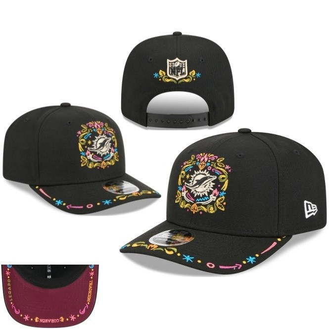 Miami Dolphins Hasta La Muerte 9SEVENTY Co Giãn Snap MJKQ