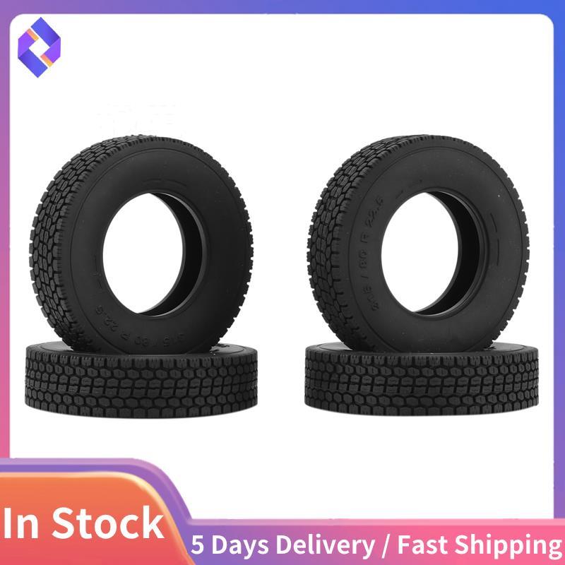 4 Lốp 1.55 Cho 1 / 14 RC Trailer Xe Kéo Xe Tải Nâng Cấp Phần