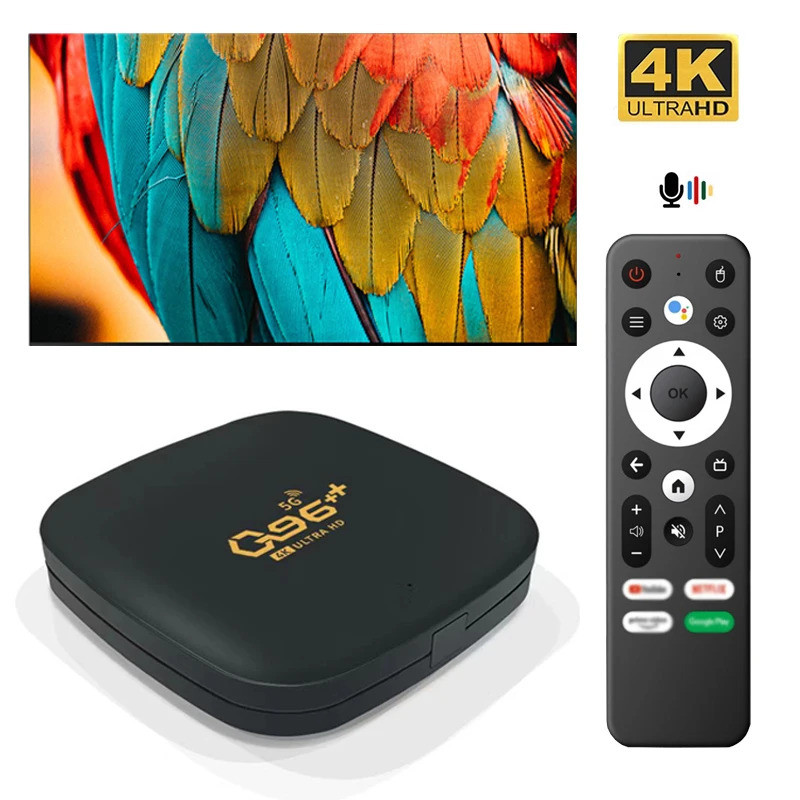 Q96 PlusPlus ATV WIFI BT 5.0 HD 4K pk Q96 MAX TV Box 4G 5G Set-top Box Android 13 Media Player Andro