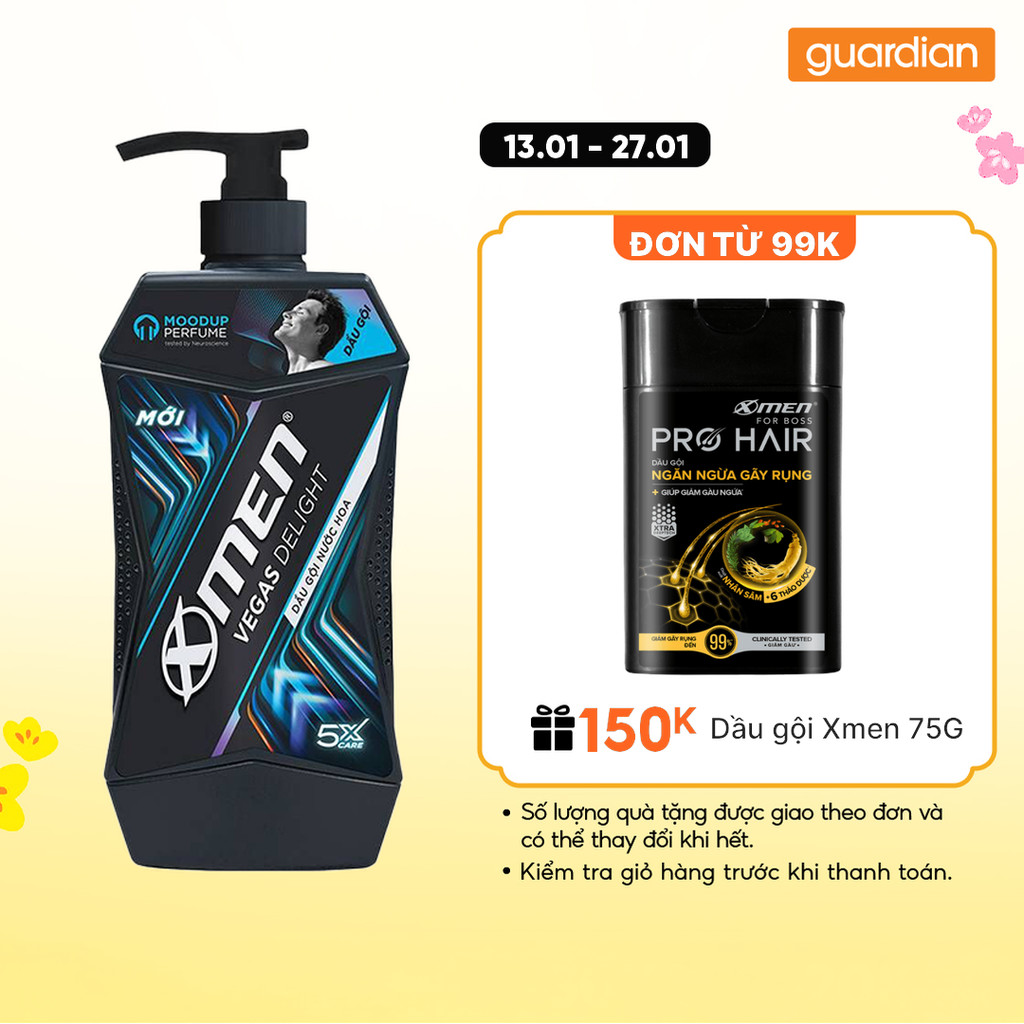 Dầu Gội X-men Vegas 630G