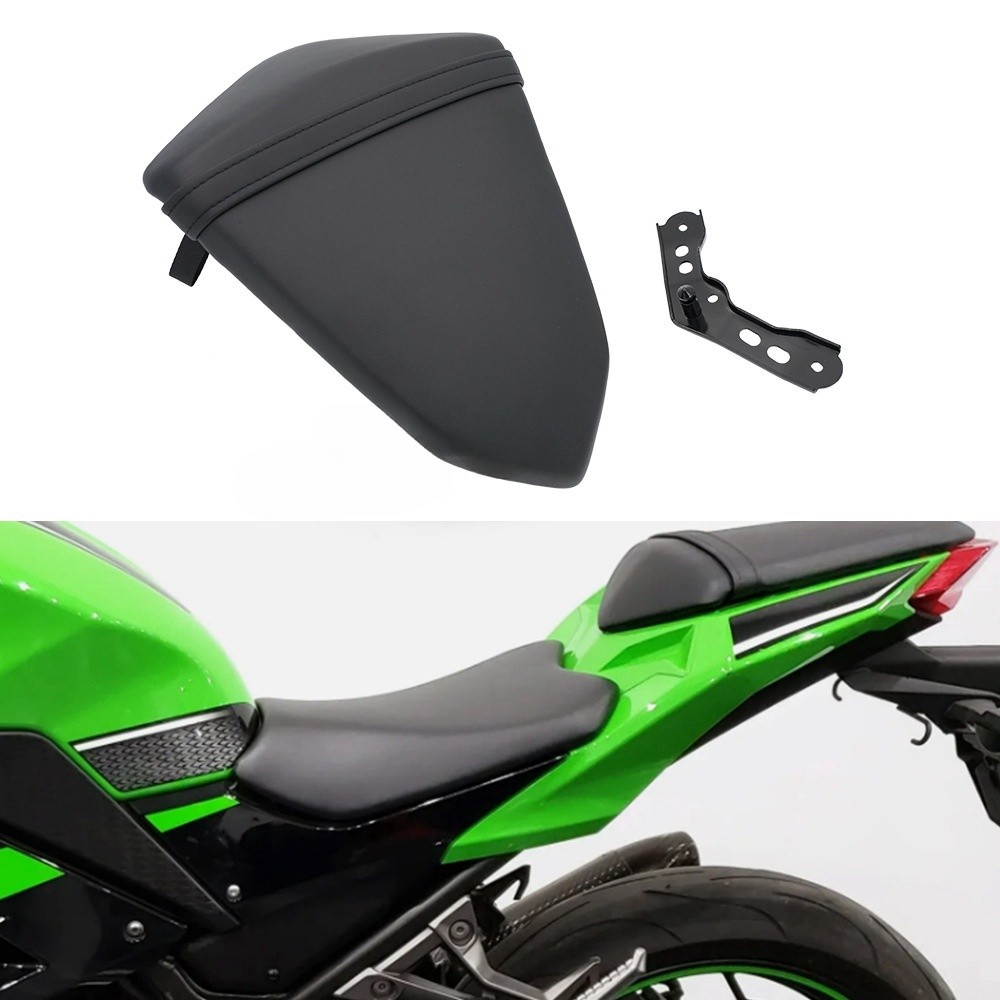 Xe Máy Phía Sau Hành Khách Ghế Sau Pillion Đệm Cowl Dành Cho Kawasaki Ninja 250 300 EX250L EX300 Z30