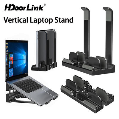 Giá đỡ máy tính xách tay dọc có thể điều chỉnh HdoorLink cho máy tính bảng Giá đỡ điện thoại máy tính xách tay