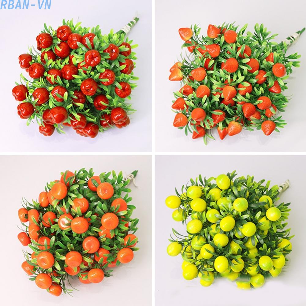 7-forked Fruit Foam Fruit Fortune Fruit Home Decoration Ornaments Decorating
