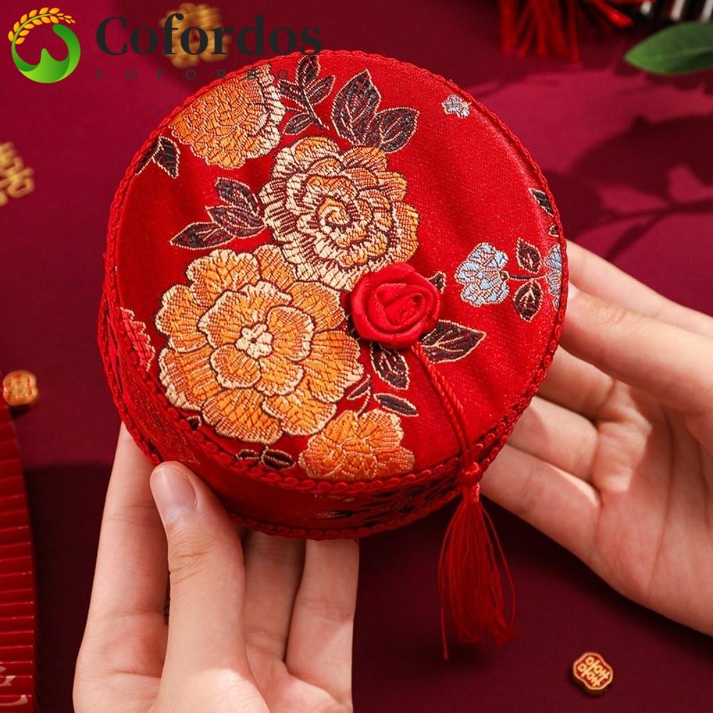 COFORDOS Hộp chỉ kim cưới, Bộ chỉ kim thủ công truyền thống, May hiện vật kim may cầm tay cầm tay Bộ